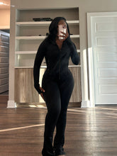 Load image into Gallery viewer, Sexy skinny long-sleeved slightly flared two-piece set AY3670