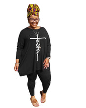 Load image into Gallery viewer, printing fashion casual two-piece women(AY1258)