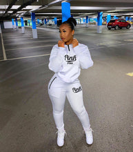 Load image into Gallery viewer, Fashion printed letter sports suit(AY1363)
