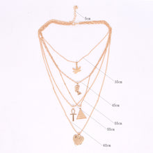 Load image into Gallery viewer, Tower layer necklace(free shipping)