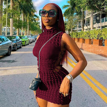 Load image into Gallery viewer, Sexy Bubble Sleeveless Dress(AY1959)