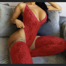 Load image into Gallery viewer, Hot selling two-piece deep V lace underwear