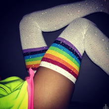 Load image into Gallery viewer, Sexy belt drilled knee long socks(AE4044)
