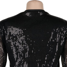 Load image into Gallery viewer, Sexy Lettering Sequin Pack Hip Dress(AY1747)