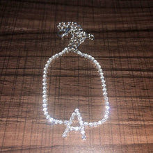 Load image into Gallery viewer, Hot selling rhinestone letter bracelet