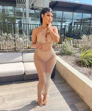 Load image into Gallery viewer, Sexy perspective mesh beach dress AY2063