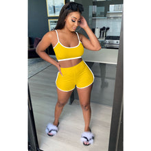 Load image into Gallery viewer, High-elastic tank two-piece suit AY1017