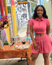 Load image into Gallery viewer, Fashion Pleated Skirt Two Piece Set(AY1839)