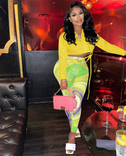 Load image into Gallery viewer, Fashion Shirt Print Pants Two Piece Set(AY1751)