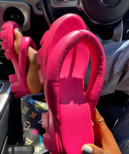 Load image into Gallery viewer, Platform flip-flops INS tide beach shoes(HPSD177)