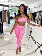 Load image into Gallery viewer, Sling-wrapped fishtail trousers sports suit