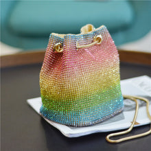 Load image into Gallery viewer, Personality crossbody shoulder rhinestone queen bag