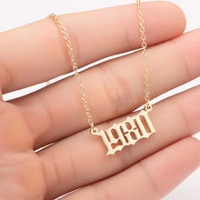 Load image into Gallery viewer, Hot selling birthday necklace(free shipping)