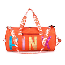 Load image into Gallery viewer, PINK laser sequined shoulder bag AO1010