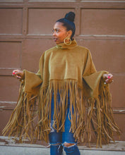 Load image into Gallery viewer, Solid color long-sleeved fringed top(AY1473)