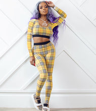 Load image into Gallery viewer, New casual striped printed long-sleeved vest two-piece suit(AY1252)