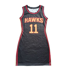 Load image into Gallery viewer, Sleeveless letter print casual jersey dress(AH2126)