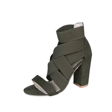 Load image into Gallery viewer, Hot selling cross strap high heel sandals