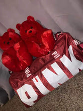 Load image into Gallery viewer, Teddy bear slippers +bags  SET