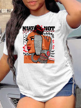 Load image into Gallery viewer, Short sleeve crew neck White T-shirt AY1947