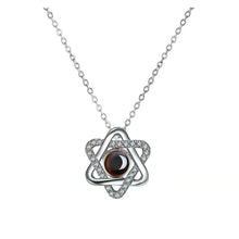 Load image into Gallery viewer, Hot selling Valentine's Day One Hundred Languages I Love You Projection Necklace