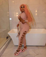 Load image into Gallery viewer, Sexy solid color zipper jumpsuit(AY1421)