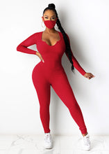 Load image into Gallery viewer, Solid color V-neck tights(AY1223)