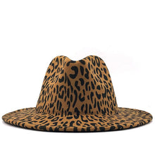 Load image into Gallery viewer, Hot sale leopard jazz hat GX4015