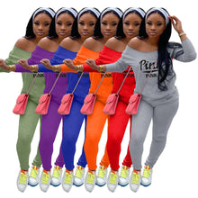 Load image into Gallery viewer, Casual printing two-piece suit