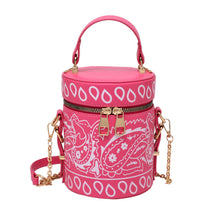 Load image into Gallery viewer, Cashew flower bucket messenger bag AB2013