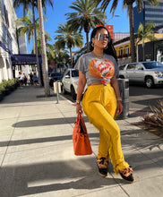 Load image into Gallery viewer, Fashion solid color slit fringed trousers(AY1759)