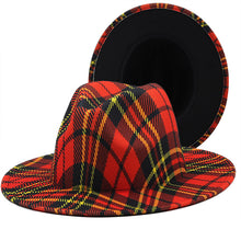 Load image into Gallery viewer, Fashion cool color matching jazz hat(AE4072)