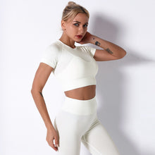 Load image into Gallery viewer, Hot sale seamless yoga sportswear Top
