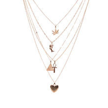 Load image into Gallery viewer, Tower layer necklace(free shipping)
