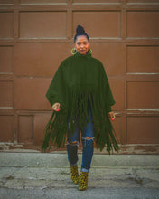 Load image into Gallery viewer, Solid color long-sleeved fringed top(AY1473)