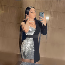 Load image into Gallery viewer, Sexy Sequin Panel Dress(AY1765)