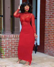 Load image into Gallery viewer, Sexy see-through mesh skirt suit (without inner wear)AY1790