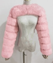 Load image into Gallery viewer, Fashion faux fur jacket(AY1360)
