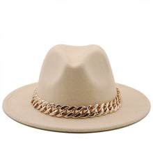 Load image into Gallery viewer, Fashion Chain Jazz Hat AE4099
