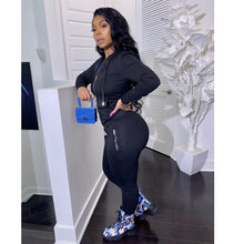 Load image into Gallery viewer, Fashion sports and leisure solid color suit(AY1370)