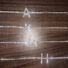 Load image into Gallery viewer, Hot selling rhinestone letter bracelet