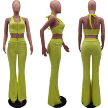 Load image into Gallery viewer, Hot Two-piece vest flared pants AY1005