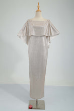 Load image into Gallery viewer, Temperament one-shoulder ruffled slit dress AY1684