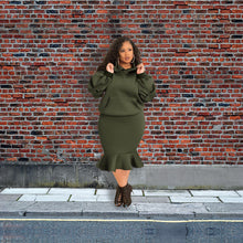 Load image into Gallery viewer, Fishtail skirt sweater suit(AY1557)