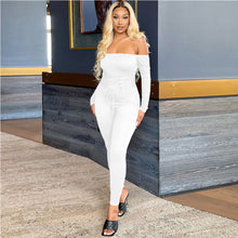 Load image into Gallery viewer, Solid color sexy slim jumpsuit(AY1219)