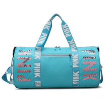Load image into Gallery viewer, PINK new sequined shoulder bag (general product, non-brand)