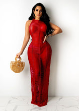 Load image into Gallery viewer, Sexy solid color knitted sheer dress(AY1776)