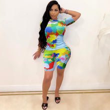 Load image into Gallery viewer, New map printing suit YC2110