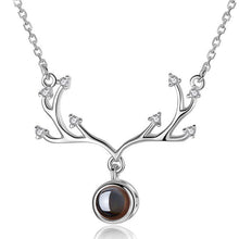 Load image into Gallery viewer, Hot selling Valentine's Day One Hundred Languages I Love You Projection Necklace
