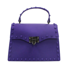 Load image into Gallery viewer, Multicolor rivet jelly fashion pouch AB2015